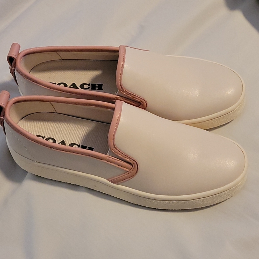 NWOB Coach Slip-On Sneaker with Petal Trim Size 8